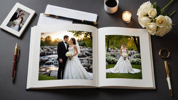 Créer un album photo mariage unique et mémorable